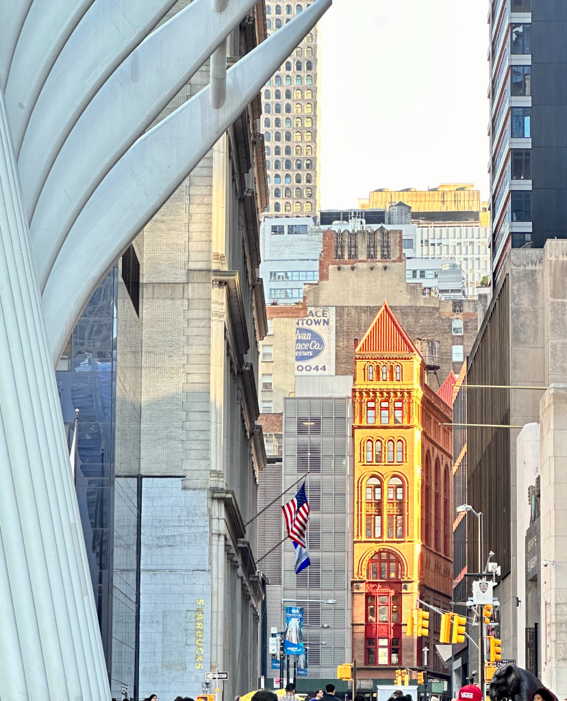 Historic Corbin Building in New York City's Financial District with ornate architecture.
