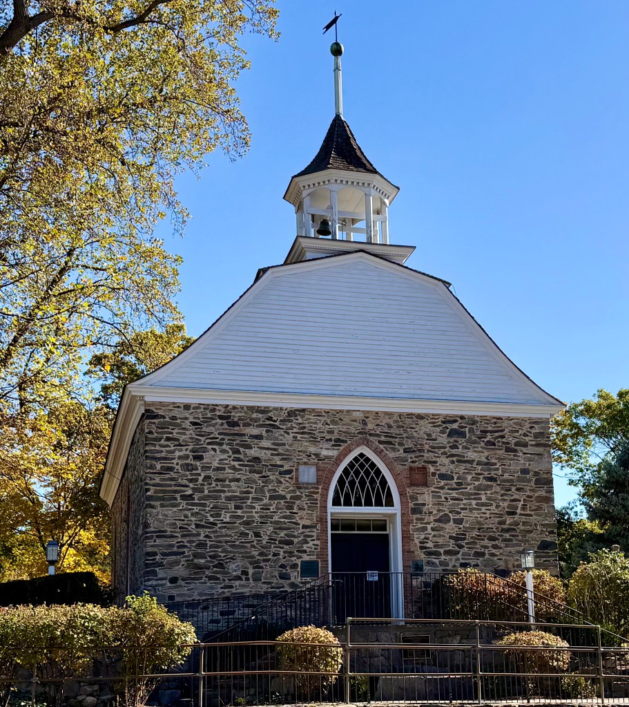 The Old Dutch Church built in 1685 in Sleepy Hollow, NY
